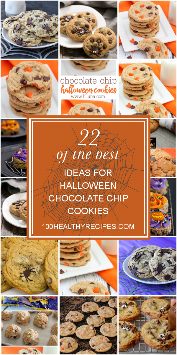 22 Of the Best Ideas for Halloween Chocolate Chip Cookies – Best Diet ...